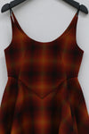 Shushutong suspender dress aw21dr01 orange
